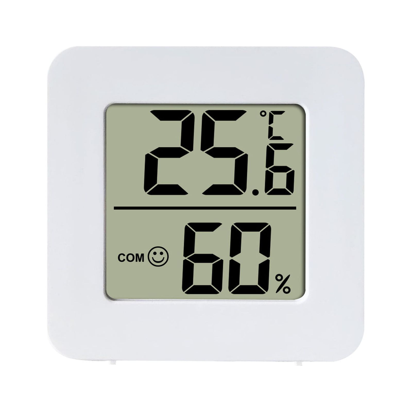 PRINxy Mini Small Digital Electronic Temperature Humidity Meters Gauge Indoor Thermometer Hygrometer LCD Display for Humidors,Greenhouse,Garden,Cellar,Multicolor,